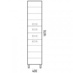 Пенал Corozo Денвер 40 SP-00000536