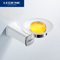 Мыльница стеклянная Ledeme 302 L30202W