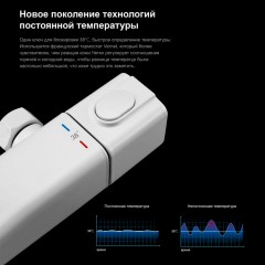 Душевая система Gappo G91 G2491-8 с термостатом