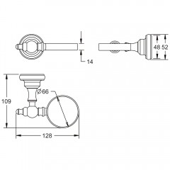 Стакан Rose RG1112