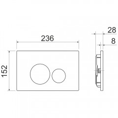 Инсталляция Ceramica Nova Envision + унитаз Metric CN3007_1001CH_1000