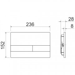 Инсталляция Ceramica Nova Envision + унитаз Metropol CN4002_1002M_1000