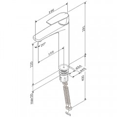 Смеситель для раковины Am.Pm Gem F90A92022