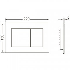 Инсталляция TECE 9400401-9240407 + унитаз Bloomix Roland MD1201T/UF01 безободковый торнадо с сиденьем