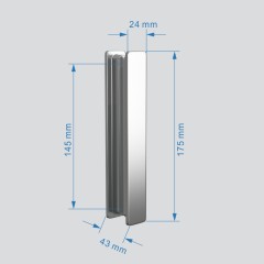 Душевая дверь Abber Sonnenstrand AG07090B