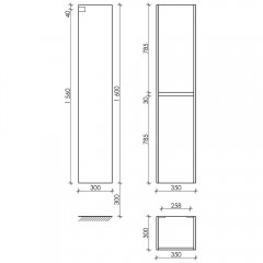 Пенал Sancos Smart PSM35E