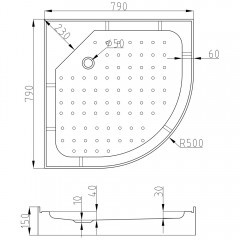 Душевая кабина AvaCan L908NGM