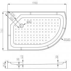 Душевая кабина AvaCan L902LEL