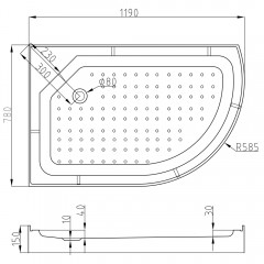 Душевая кабина AvaCan L602LEL