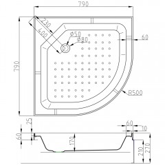 Душевая кабина AvaCan L580N