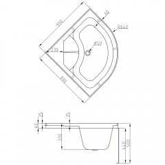 Душевая кабина AvaCan L610