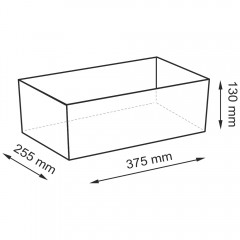 Корзина WasserKRAFT Aula WB-110-L