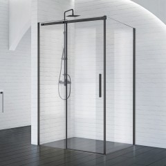 Душевой угол BelBagno Acqua ACQUA-AH-1-120/90-C-NERO