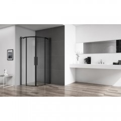 Душевой угол BelBagno Acqua ACQUA-R-2-90-C-NERO