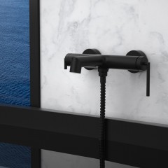 Смеситель для ванны BelBagno Acqua ACQUA-VASM-NERO