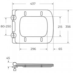 Крышка-сиденье для унитаза BelBagno Romano BB2112SC