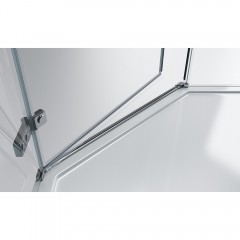 Душевой угол BelBagno Kraft KRAFT-P-1-90-C-Cr-L