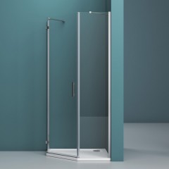 Душевой угол BelBagno Kraft KRAFT-P-1-100-C-Cr-L