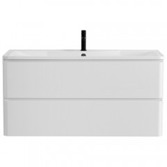 Тумба под раковину BelBagno Albano 120 bianco lucido ALBANO-1200-2C-SO-BL