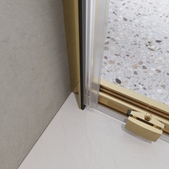 Душевая дверь BelBagno Luce LUCE-BF-1-120-C-ORO