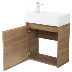 Тумба под раковину BelBagno Kraft Mini 50 rovere tabacco KRAFT-MINI-500/260-1A-SO-RT-L