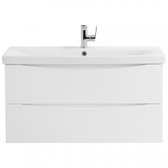 Тумба под раковину BelBagno Marino-Cer 90 bianco lucido MARINO-CER-900-2C-SO-BL-P