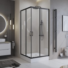 Душевой угол BelBagno Uno UNO-195-A-2-90-C-NERO