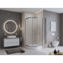 Душевой угол BelBagno Uno UNO-195-R-2-80-P-Cr