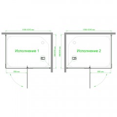 Душевое ограждение Royal Bath RB9120HPVD-T