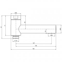 Излив AQUAme AQM8301BG