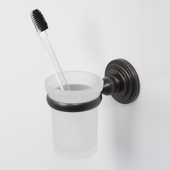 Стакан для зубных щеток стеклянный WasserKRAFT Isar K-7328