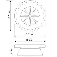 Мыльница стеклянная WasserKRAFT Isar K-2329