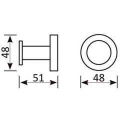 Крючок Gro Welle Rube RBE531