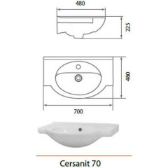 Комплект мебели Aqualife Design Бостон 70