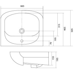 Комплект мебели Акватон Альтаир 65 L