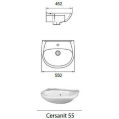 Комплект мебели Aqualife Design Нью-Йорк 55