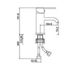 Смеситель Frap Lux Avanda G1001