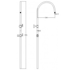 Душевая система Aksy Bagno Primavera 2005-2004 Bronze