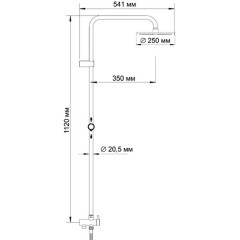 Душевая система WasserKRAFT A041