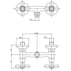 Смеситель Caprigo Bristol 21-015