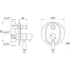 Смеситель Migliore Oxford BN.OXF-6378