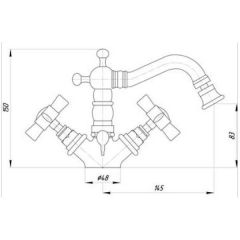 Смеситель Migliore Princeton BN.PRN-844