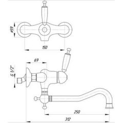 Смеситель Migliore Oxford BN.CUC-6340