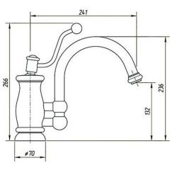 Смеситель Migliore Saxofone ML.CUC-9930