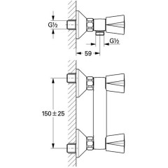 Смеситель Grohe Costa L 26330001