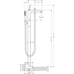 Смеситель Hansgrohe Axor Citterio 39451000