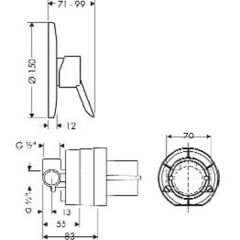 Смеситель Hansgrohe Focus S 31764000