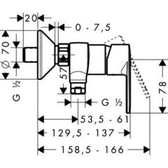 Смеситель Hansgrohe Talis E2 31662000