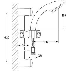 Душевая система Grohe Tempesta 28667003