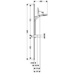 Душевая система Hansgrohe Raindance Unica 27875000